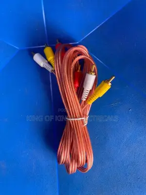 Rca Audio/Video Cable – 3 to 3 Connector