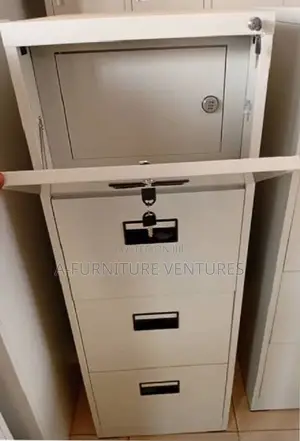 4 Drawer Cabinet With Safe