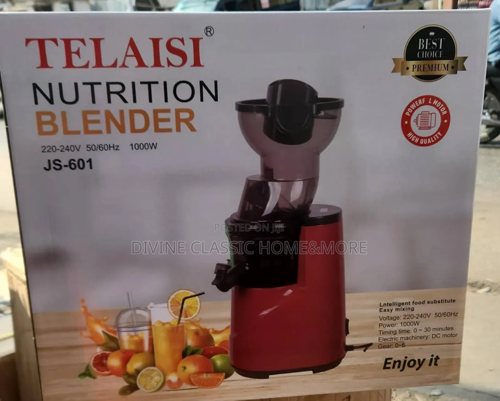 Telaisi Nutrition Juicer 1000w
