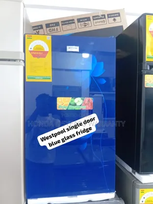Blue Glass Westpool 80ltrs Fridge Single Door Westpool 80ltr