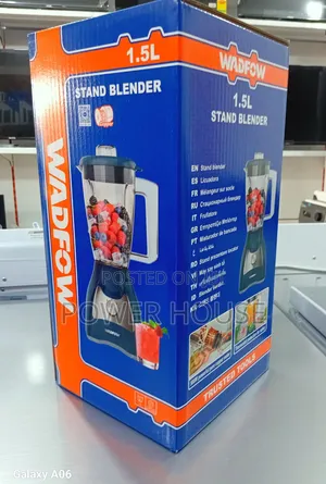 Shadow Bloom Wadfow 1.5l Stand Blender Electric Wadfow 1.5l Blender