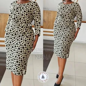 Polka Dot Quality Office Dress