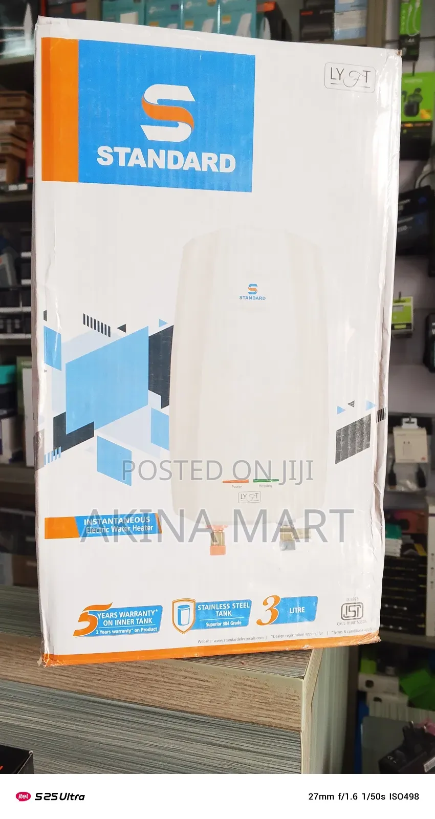 Standard Water Heater Instant Electric Water Heater