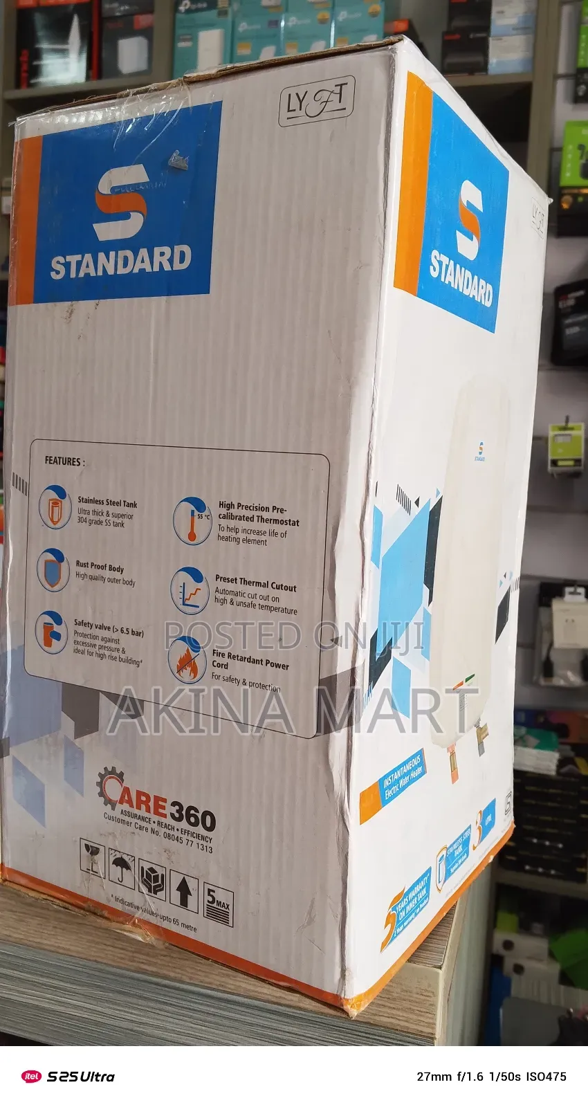 Standard Water Heater Instant Electric Water Heater
