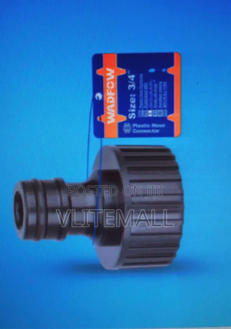 Wadfow 3/4" Plastic Hose Connector - Wqc8e34