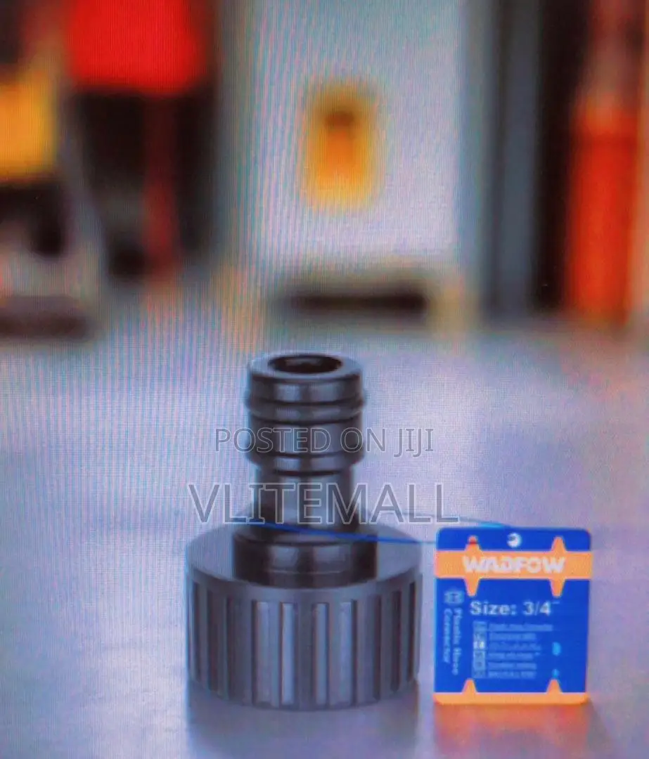 Wadfow 3/4" Plastic Hose Connector - Wqc8e34