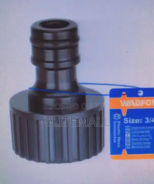 Wadfow 3/4" Plastic Hose Connector - Wqc8e34
