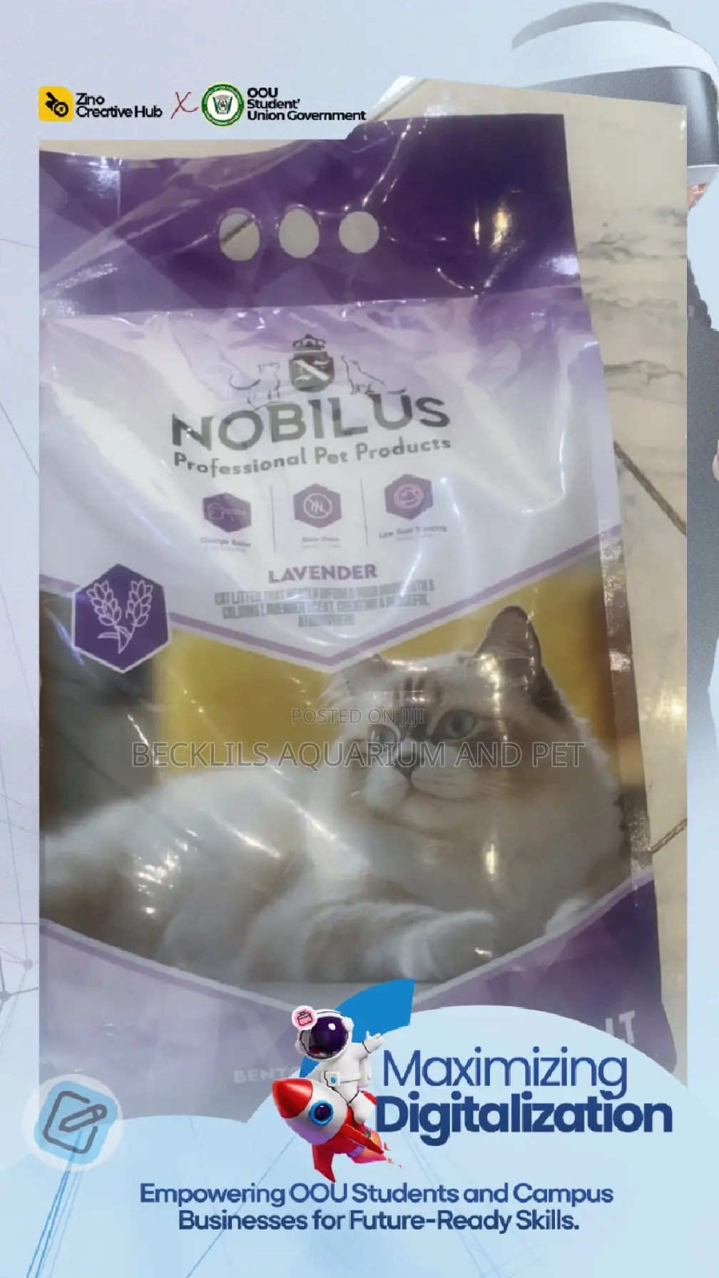 Nubilus Cat Litter Sand ( 10. L)