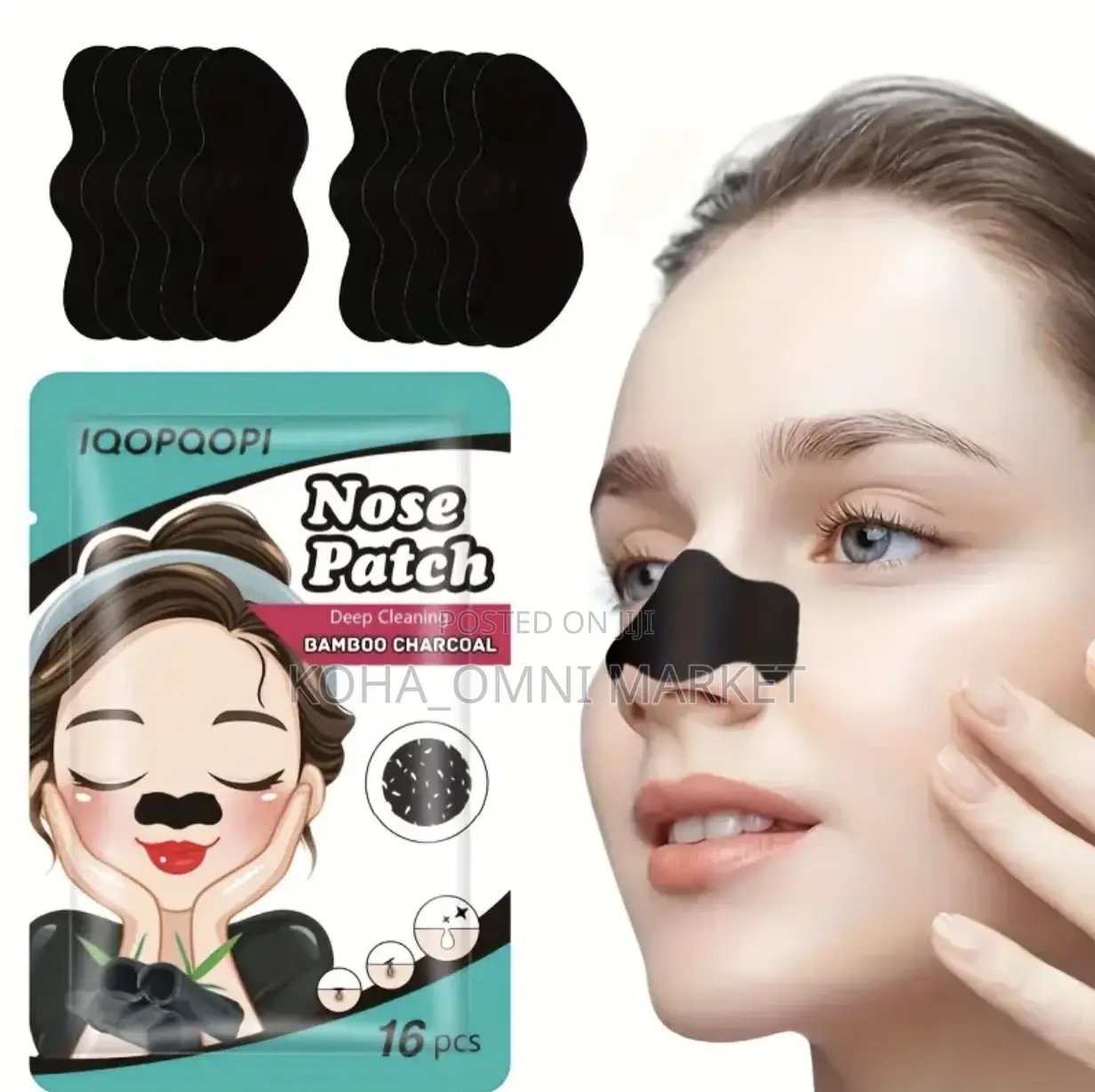 16pcs Nose Pore Strip