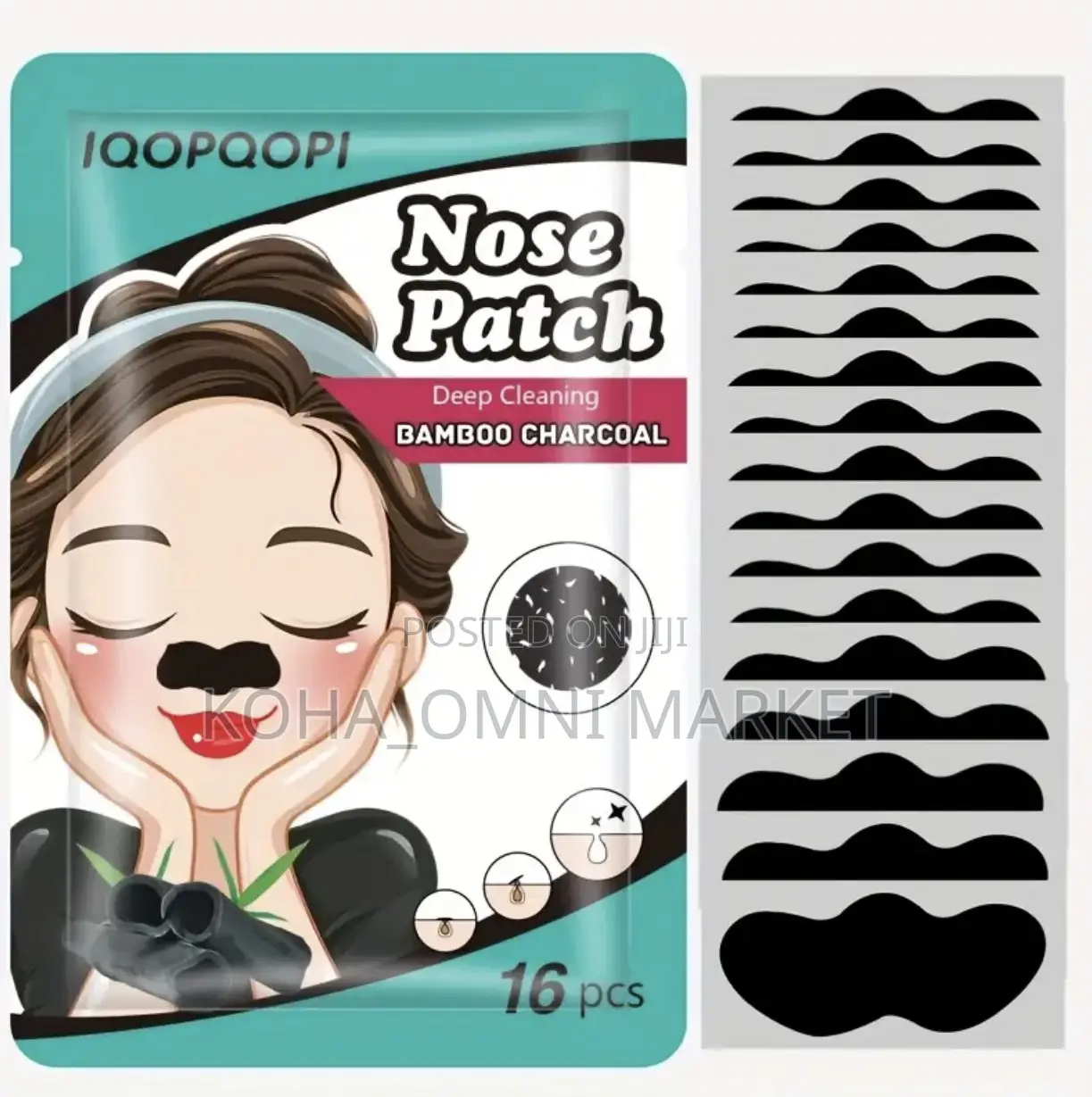 16pcs Nose Pore Strip
