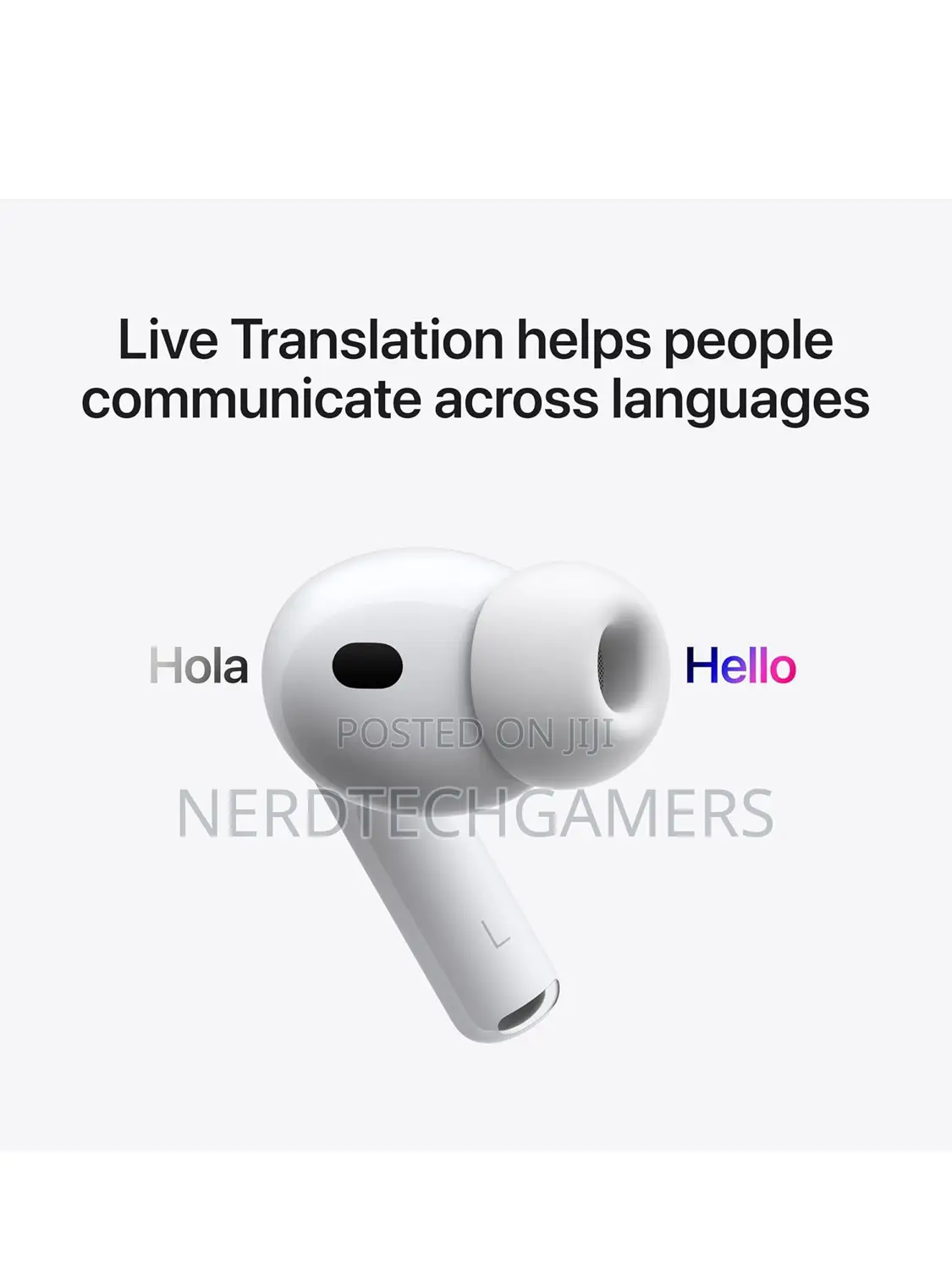 Apple Airpods Pro 3 Wireless Earbuds, Active Noise Cancellation