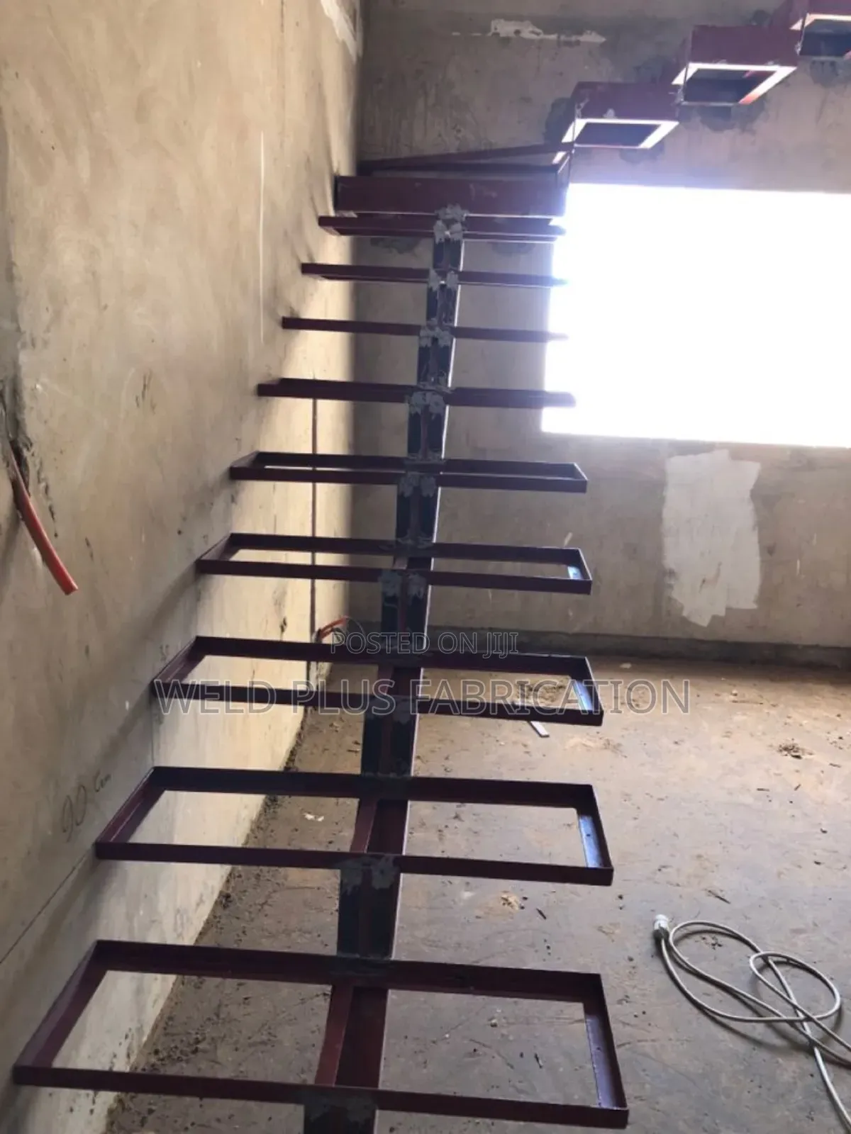 Fabricated Metal Staircase