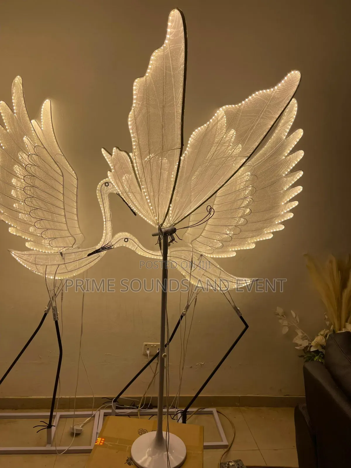 Egret Butterfly Stands