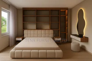 Bedroom Set (With Open Wardrobe)