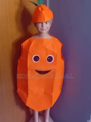 Carrot Vegetable Costume for Childr