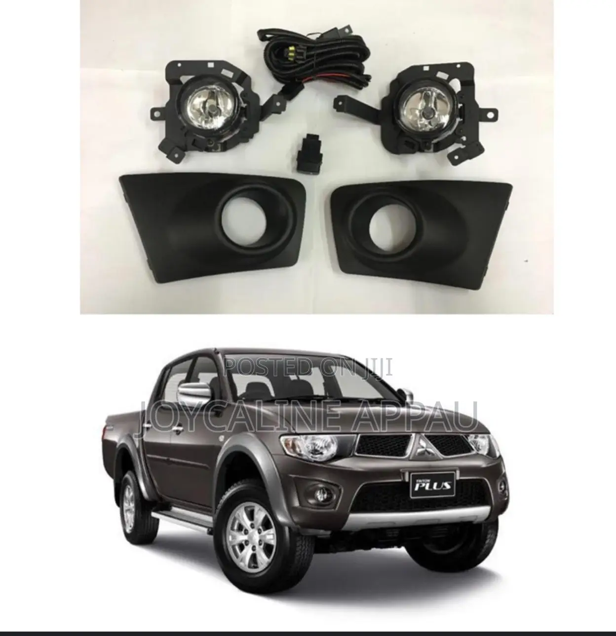 Mitsubishi Triton 2010 to 2013 Fog Light Complete