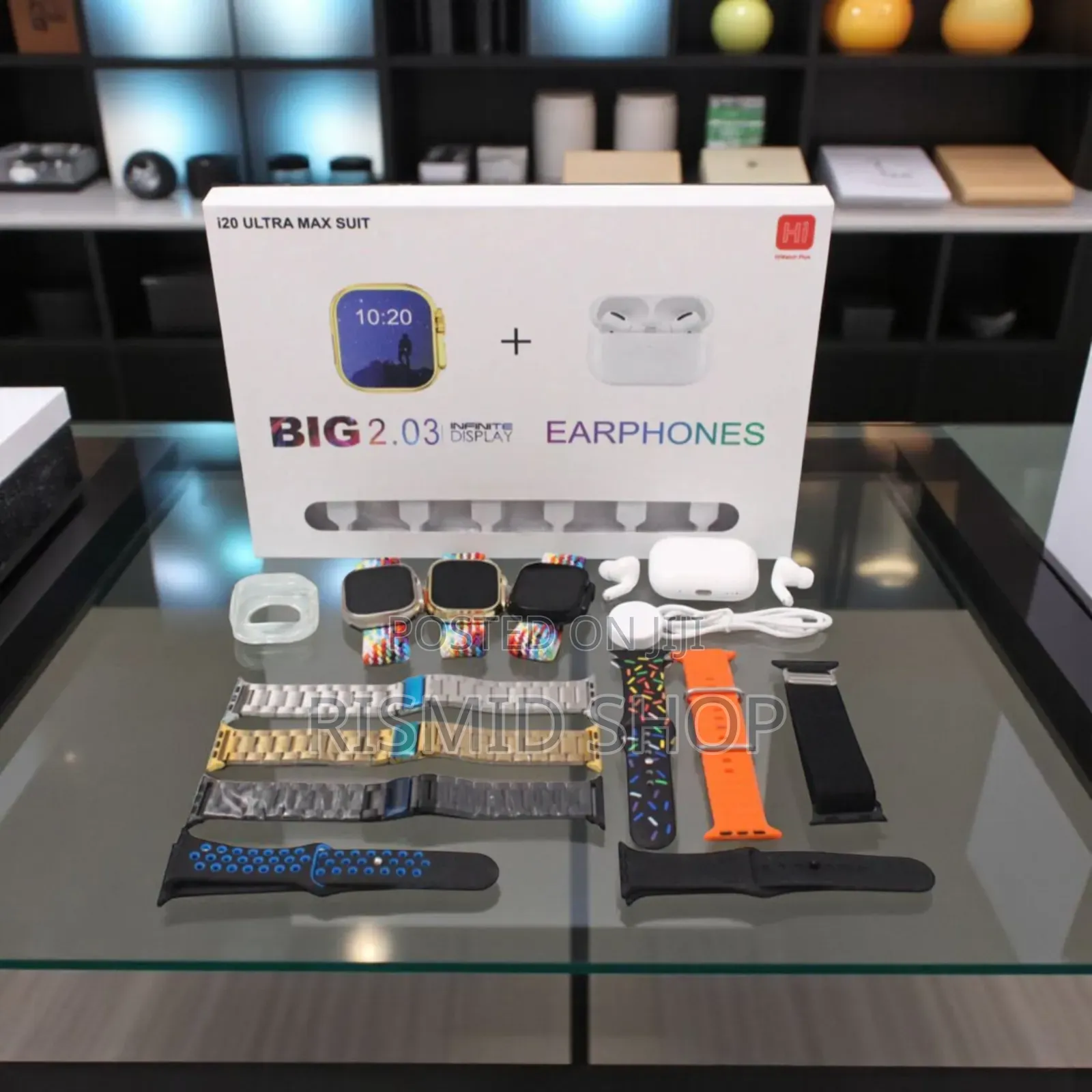 I20 Ultra Max Suit Smartwatch (627377)