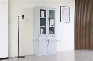 Metal Cabinet With Glass