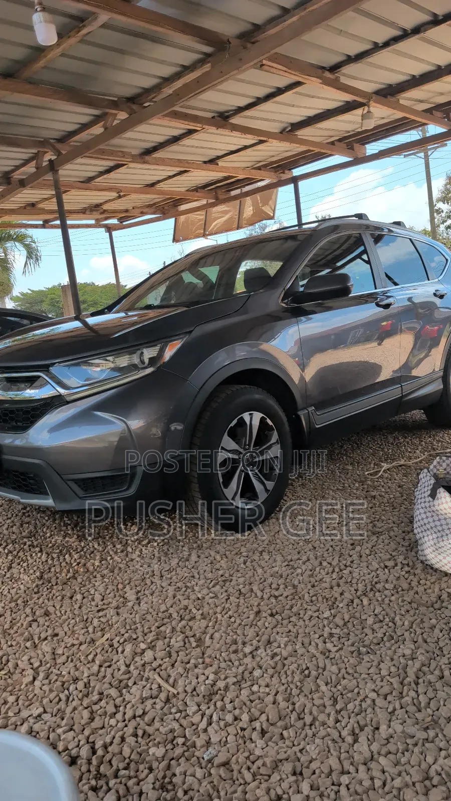 Honda CR-V EX-L 4dr SUV AWD (1.5L 4cyl CVT) 2017 Gray