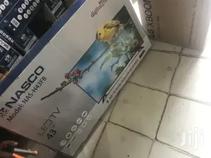 Nasco FHD Satellite TV - 43inch Black