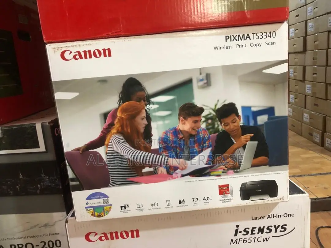 Canon Ts-3340 Printer (All in One) Wifi