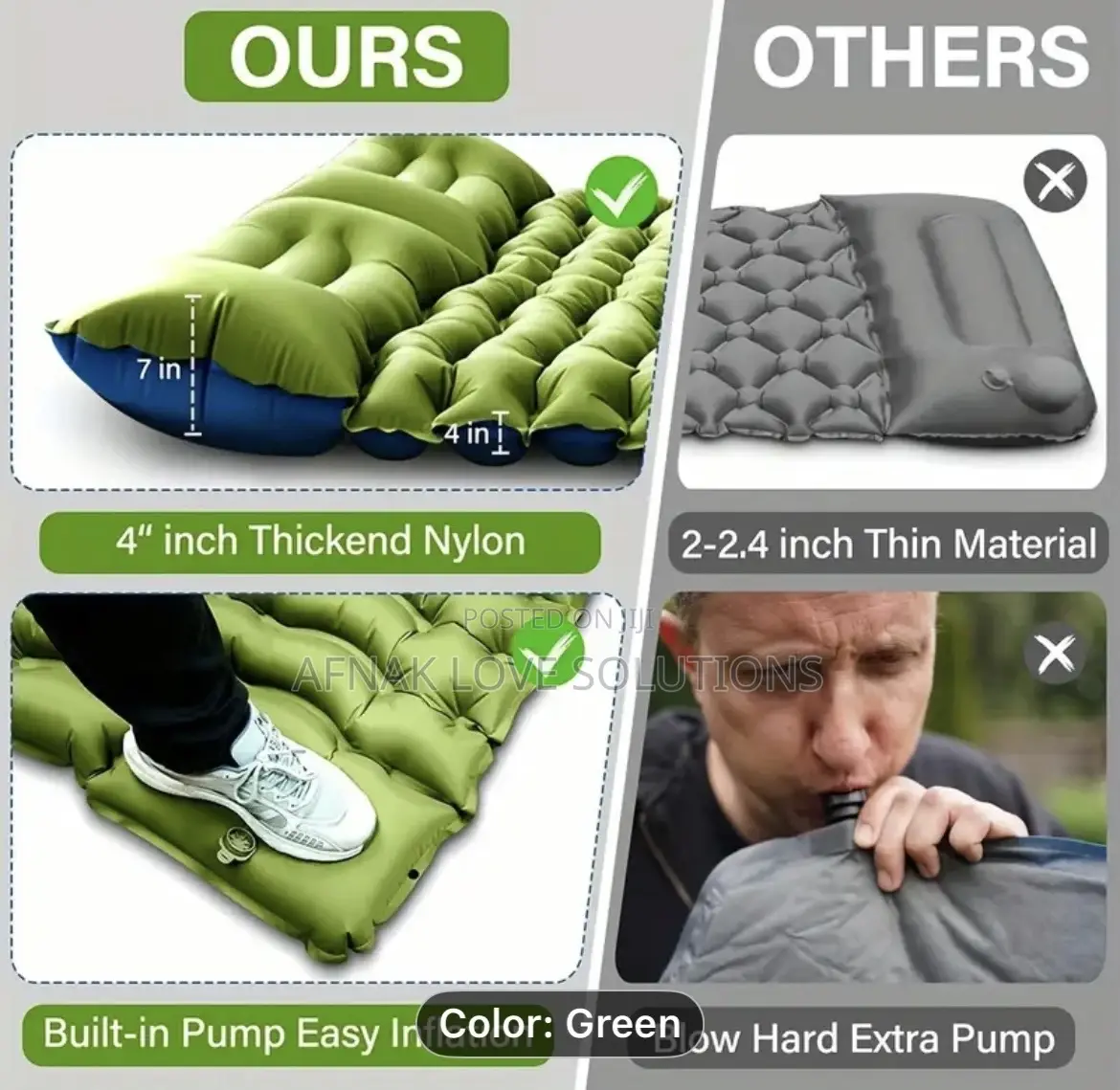 Double Air Mattress