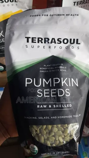 Terrasoul Superfoods Organic Pumpkin Seeds, 454g