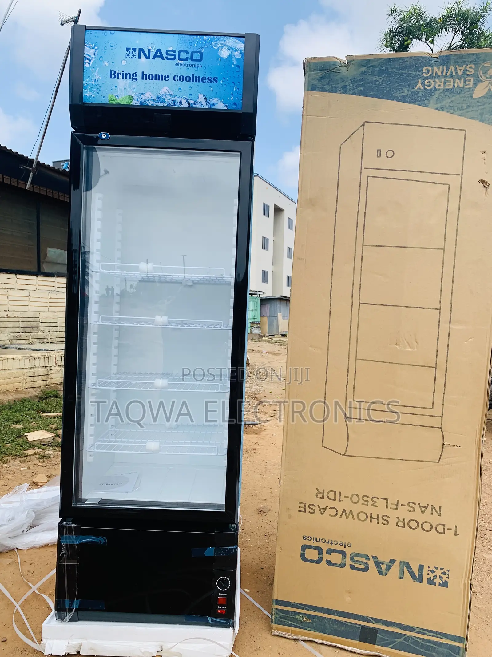 Up-to 288 Litres Nasco Display Fridge