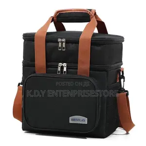Dual Compartments Lunch Bag