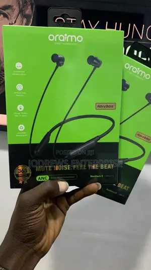 Oraimo Necklace 5 30db Nose Cancellation and Call Vibration Earphones