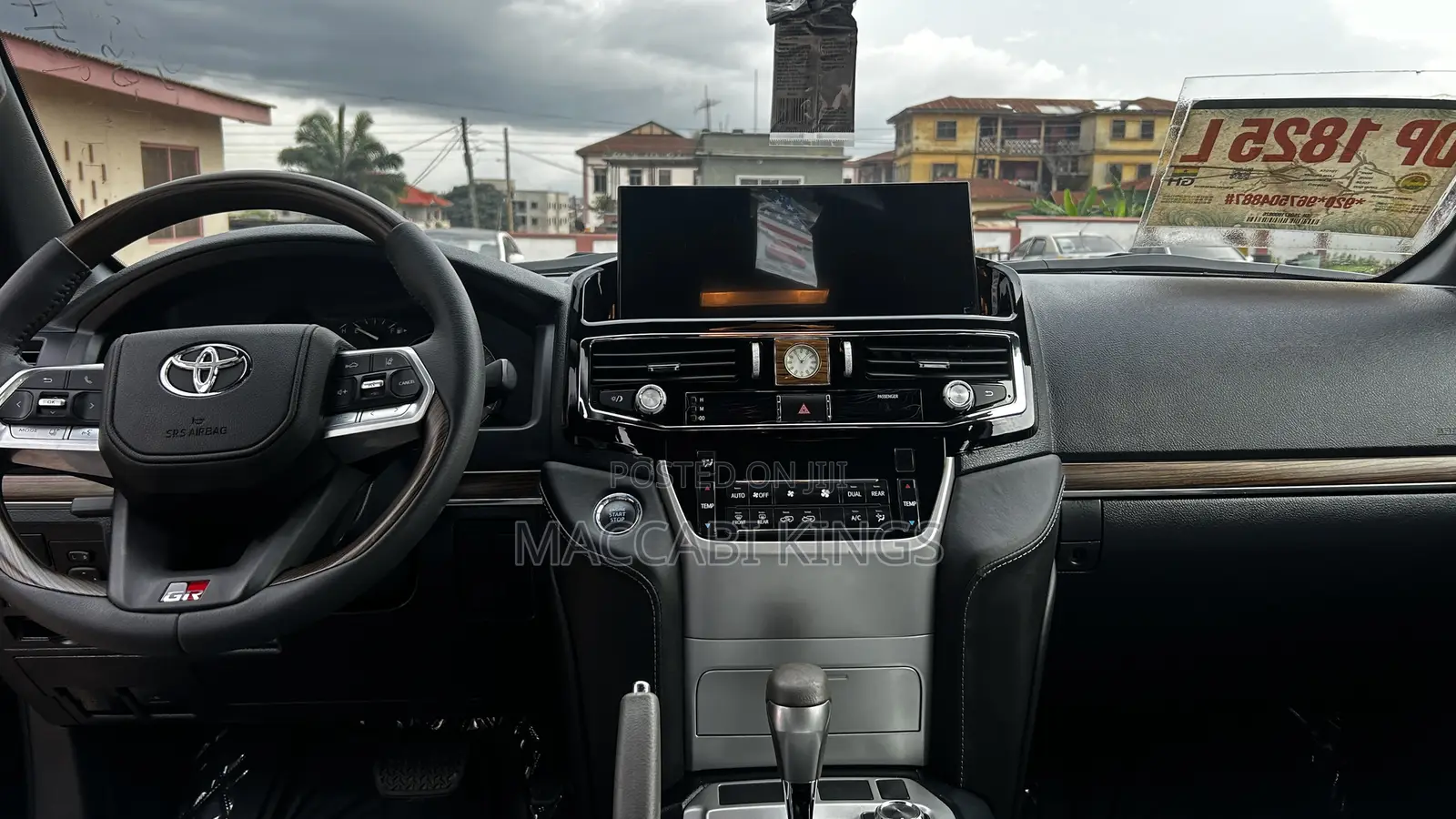 Toyota Land Cruiser 5.7 V8 GXR 2020 Black