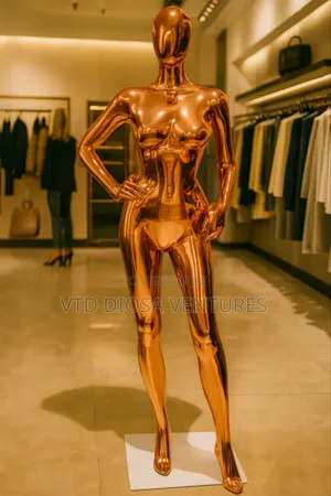 Luxury Female Rosegold Mannequin