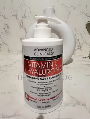 Advanced Clinicals Vitamin C Hyaluronic Acid Lotion