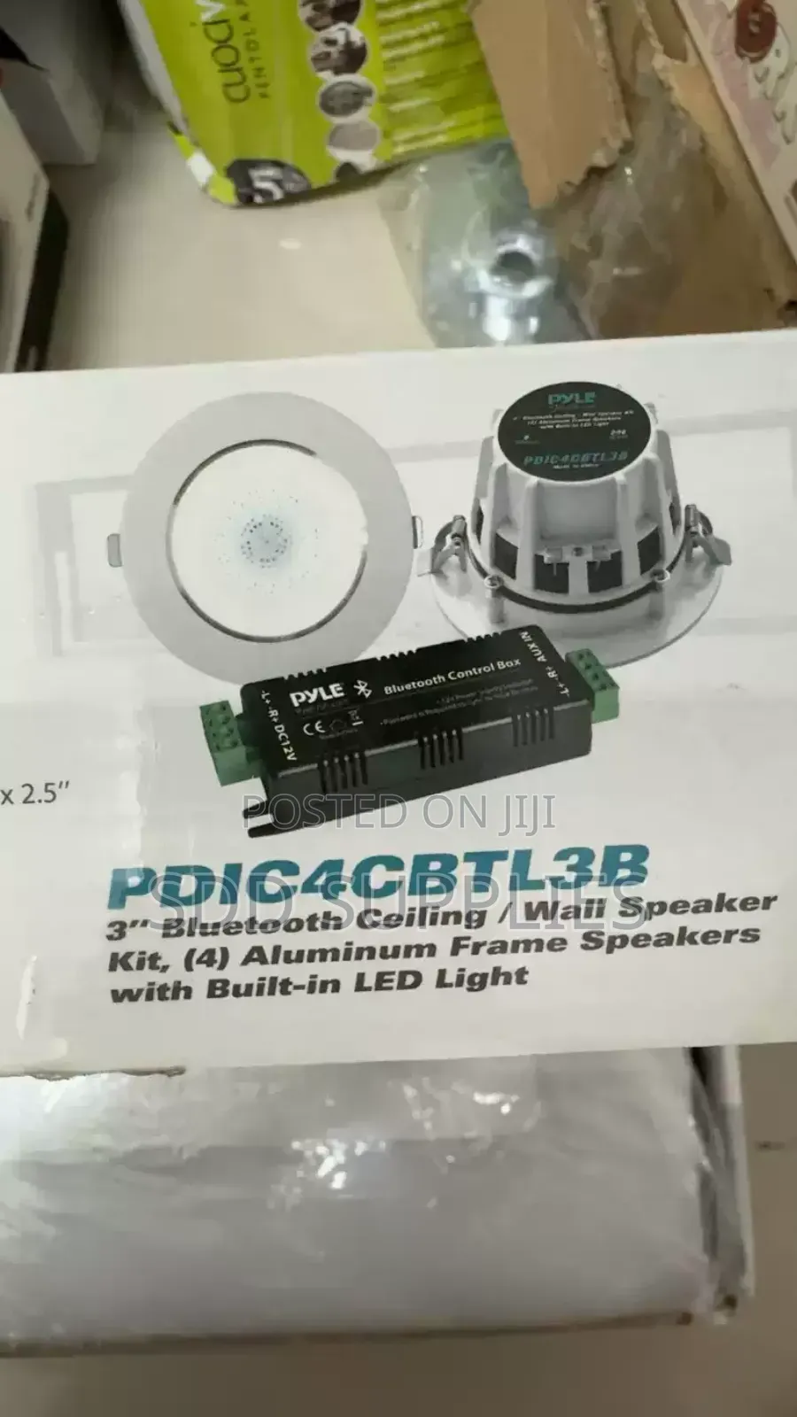 Pyle Pro Pdic4cbtl3b Bluetooth Ceiling Speaker Kit