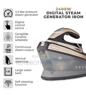 Tower Ceraglide Steam Generator Iron