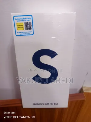 New Samsung Galaxy S21 FE 128 GB Black