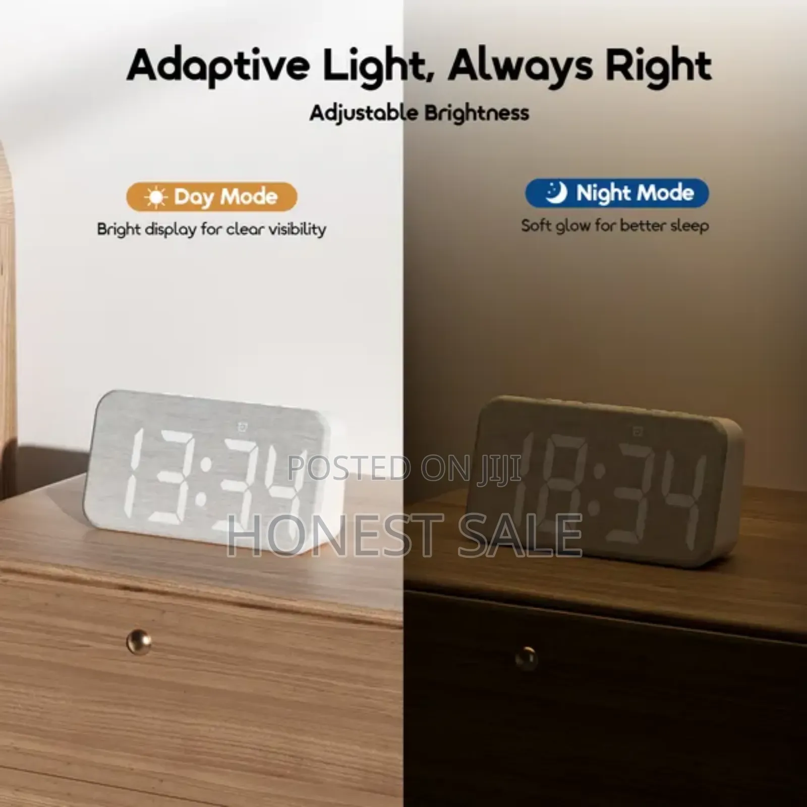 Oraimo Clockpoint Air Rechargeable Alarm Clock