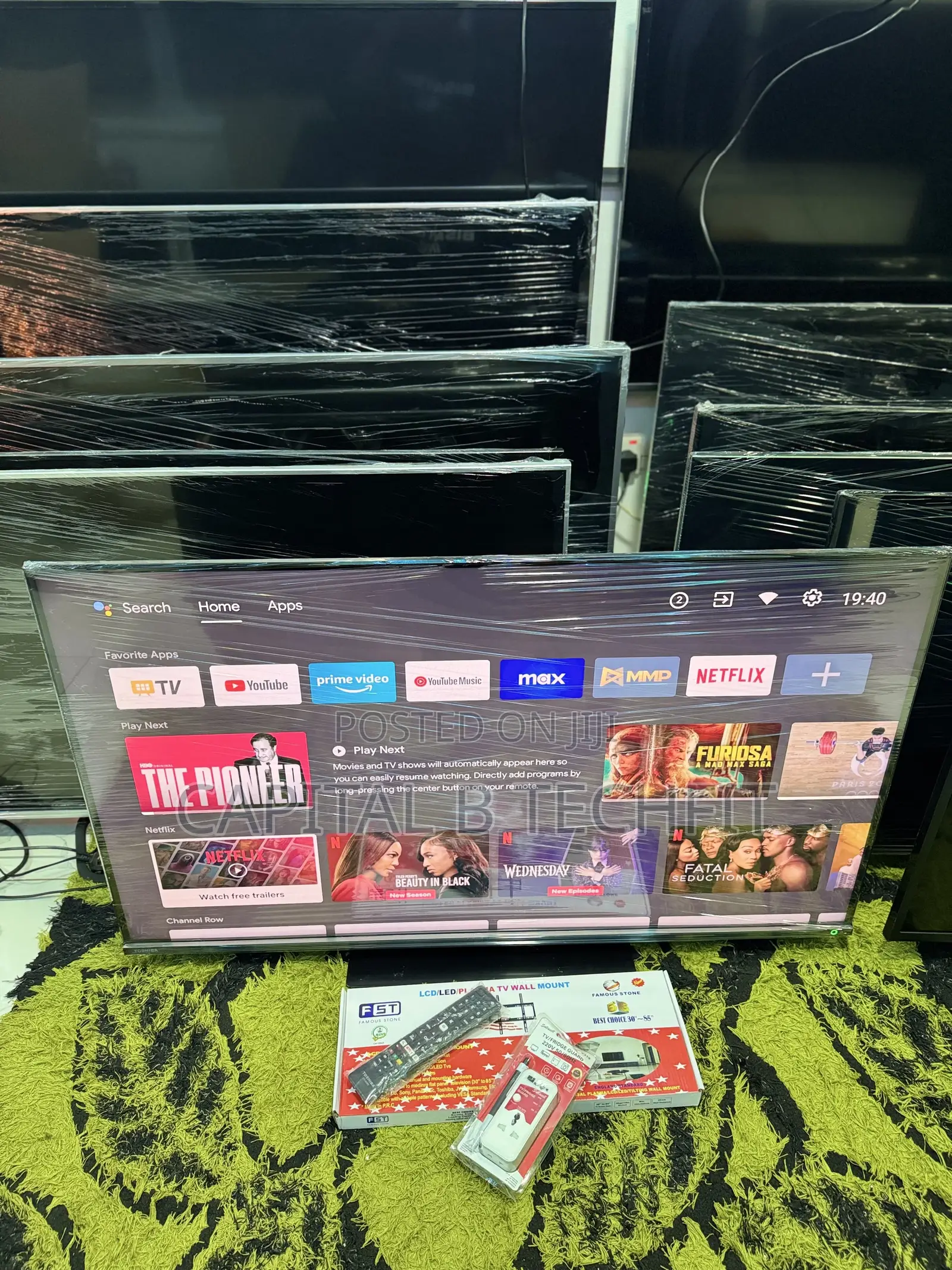 50inches Full Digital Satellite Android Toshiba Machine
