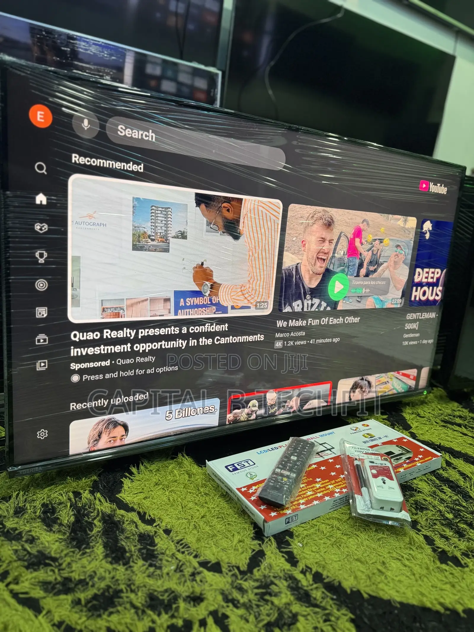 50inches Full Digital Satellite Android Toshiba Machine