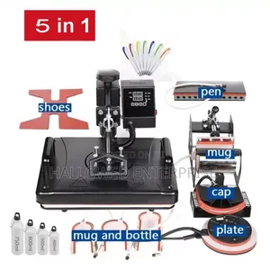 Special Edition 5in1 Combo Heat Press Machine With 6in1 Pen Press