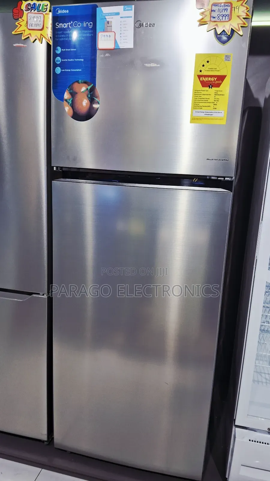 Midea 463ltrs Defrost Top Freezer Mdrt645mtn46d