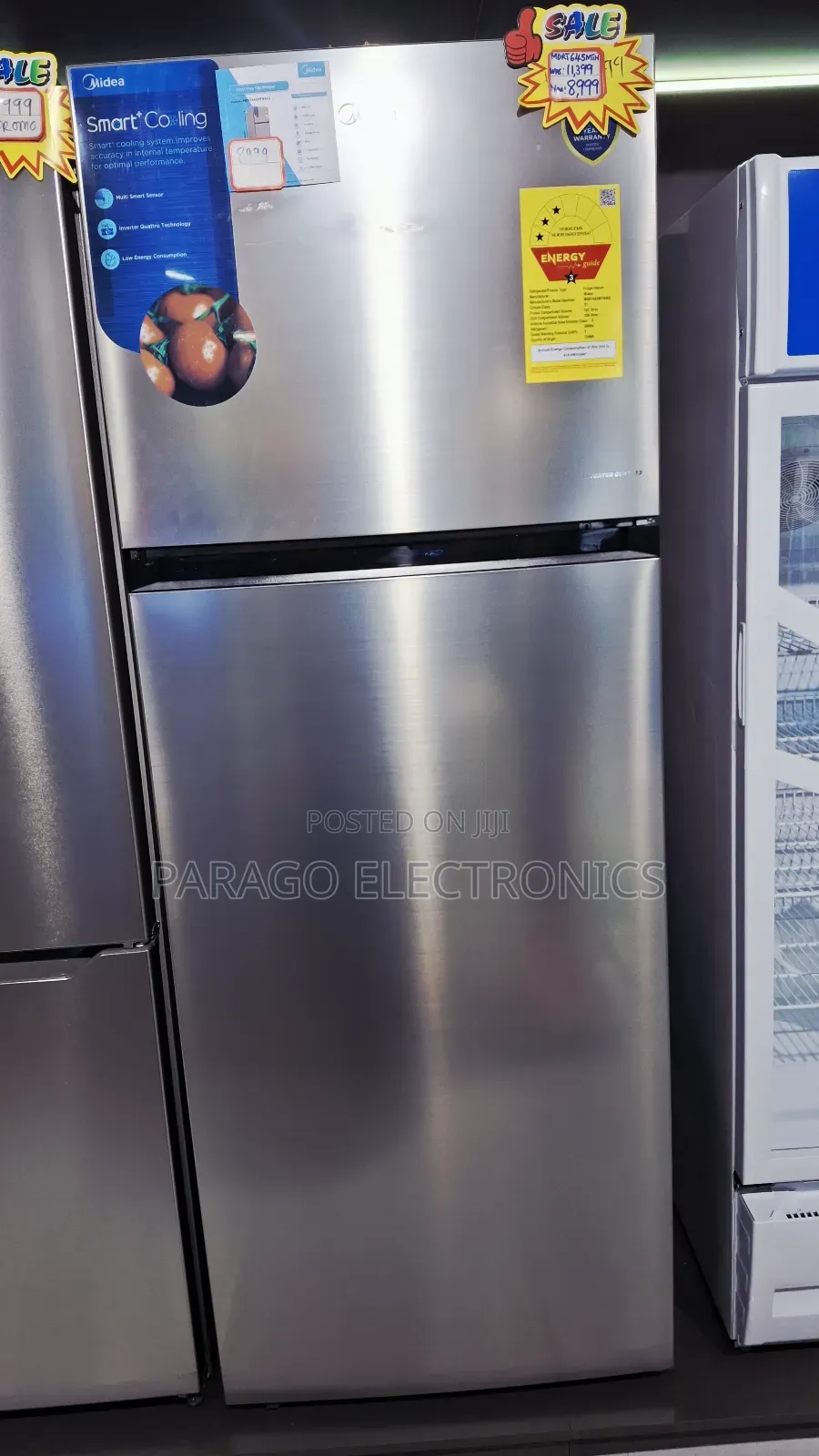 Midea 463ltrs Defrost Top Freezer Mdrt645mtn46d