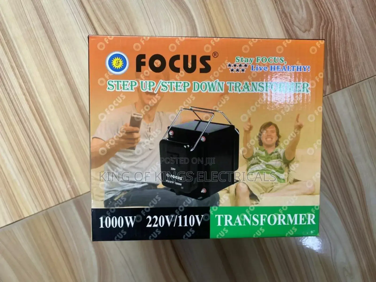 Focus Step Up/Step Down Transformer – 1000w (220v/110v)