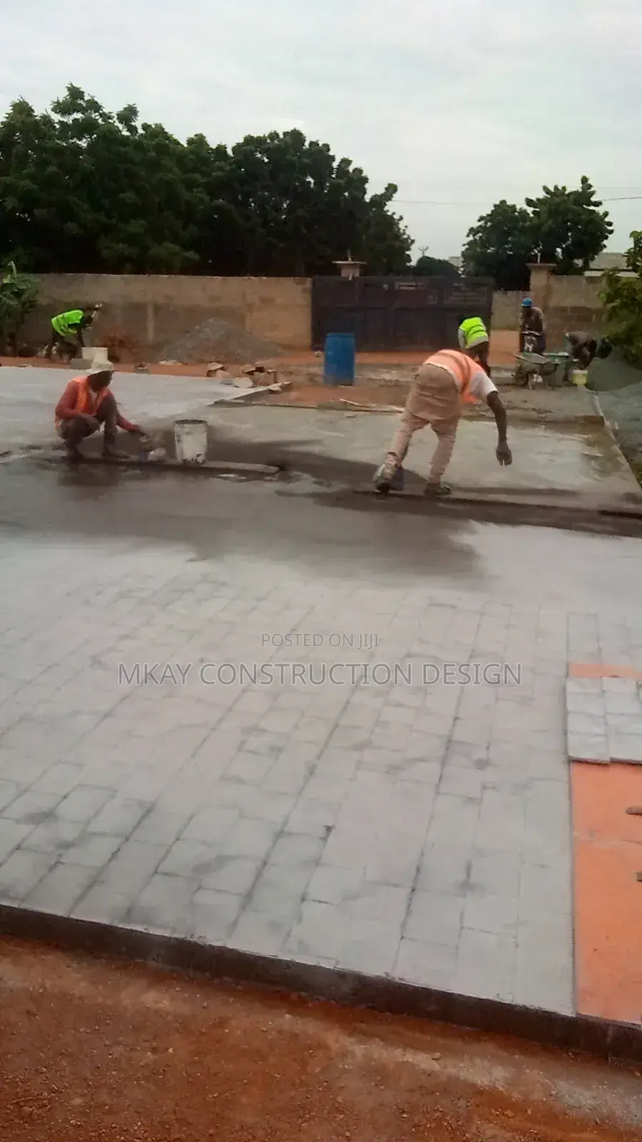 The Concrete Stamper.