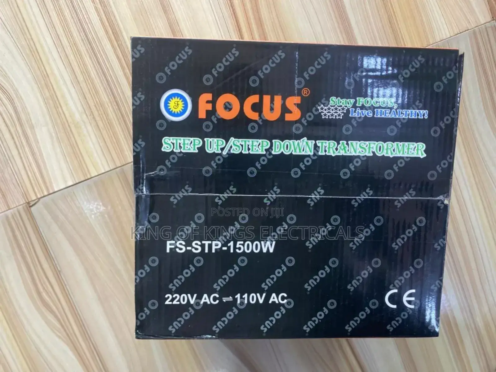 Focus Step Up/Step Down Transformer – 1500w (220v/110v)