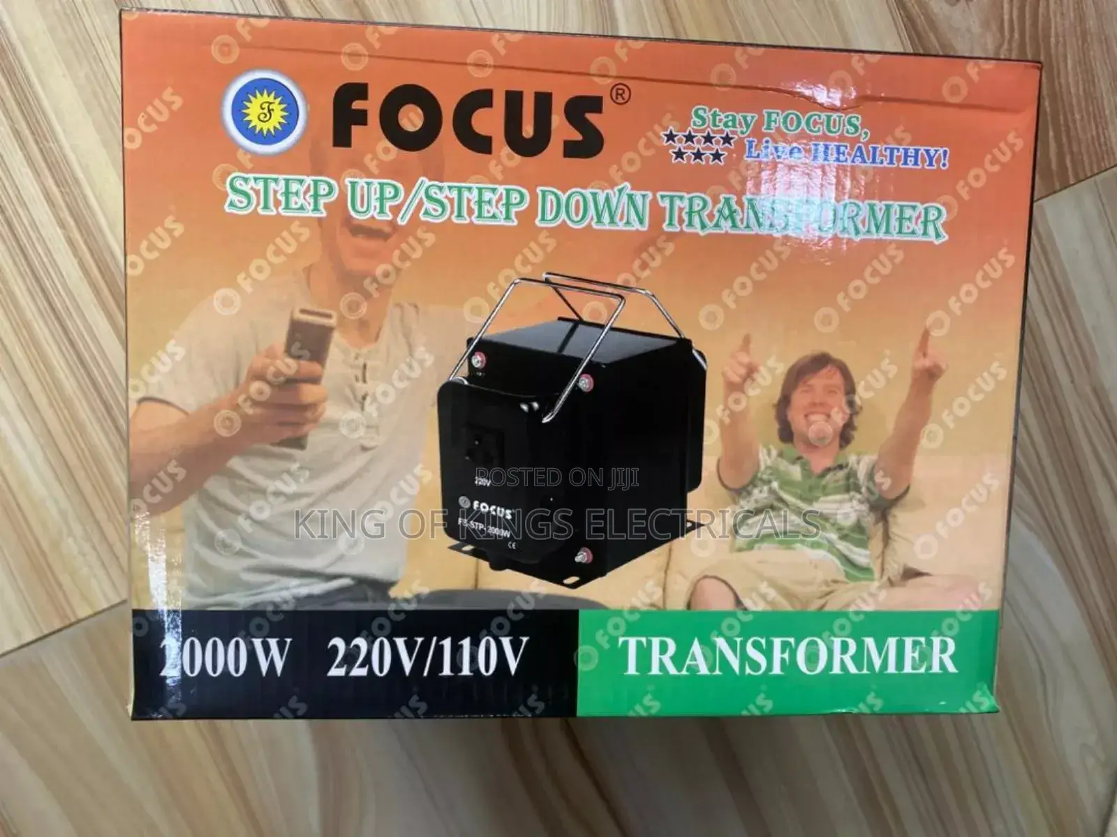 Focus Step Up/Step Down Transformer – 2000w (220v/110v)