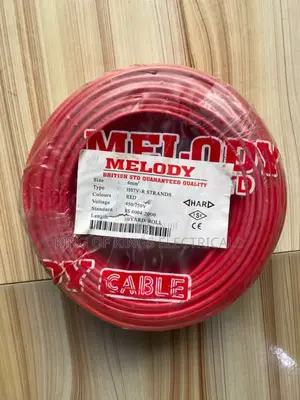 British Melody Electrical Cable – 4mm (Red)