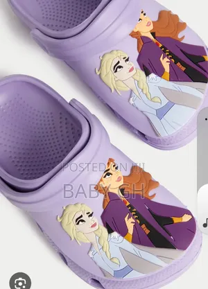 Girls Cartoon Character M S Crocs