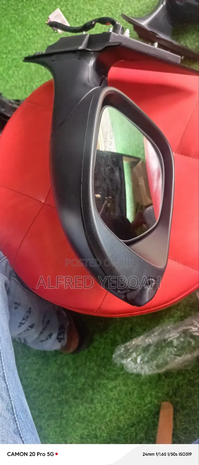 Honda Accord 2017-2023 Mirror With Camera and Light