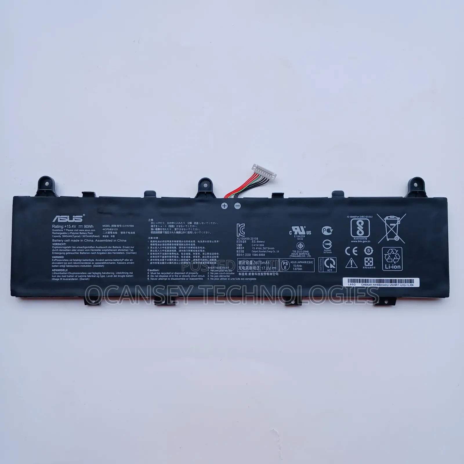 Original Asus C41n1906 Battery for Tuf Gaming Fa506 Fa706i Fx506 Fx706